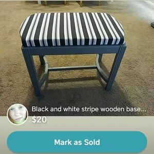 One seater stool